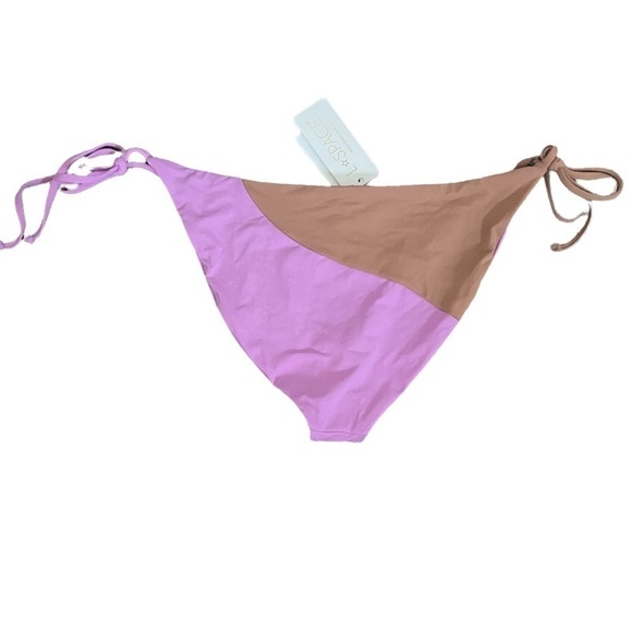 NWT L*SPACE Dani Bottom Full Rosebud Putty Large - Picture 3 of 5